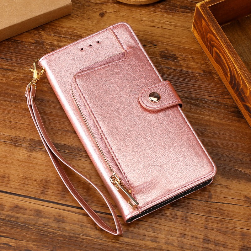 Suitable for Apple Phone Case Flip Multi-function Card Slot